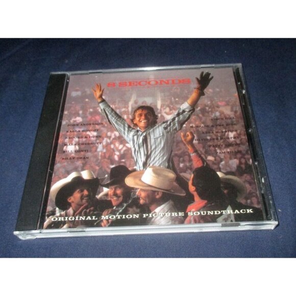 8 Seconds the Original Motion Picture Soundtrack (CD, 1994, Various Artists) - Picture 1 of 3